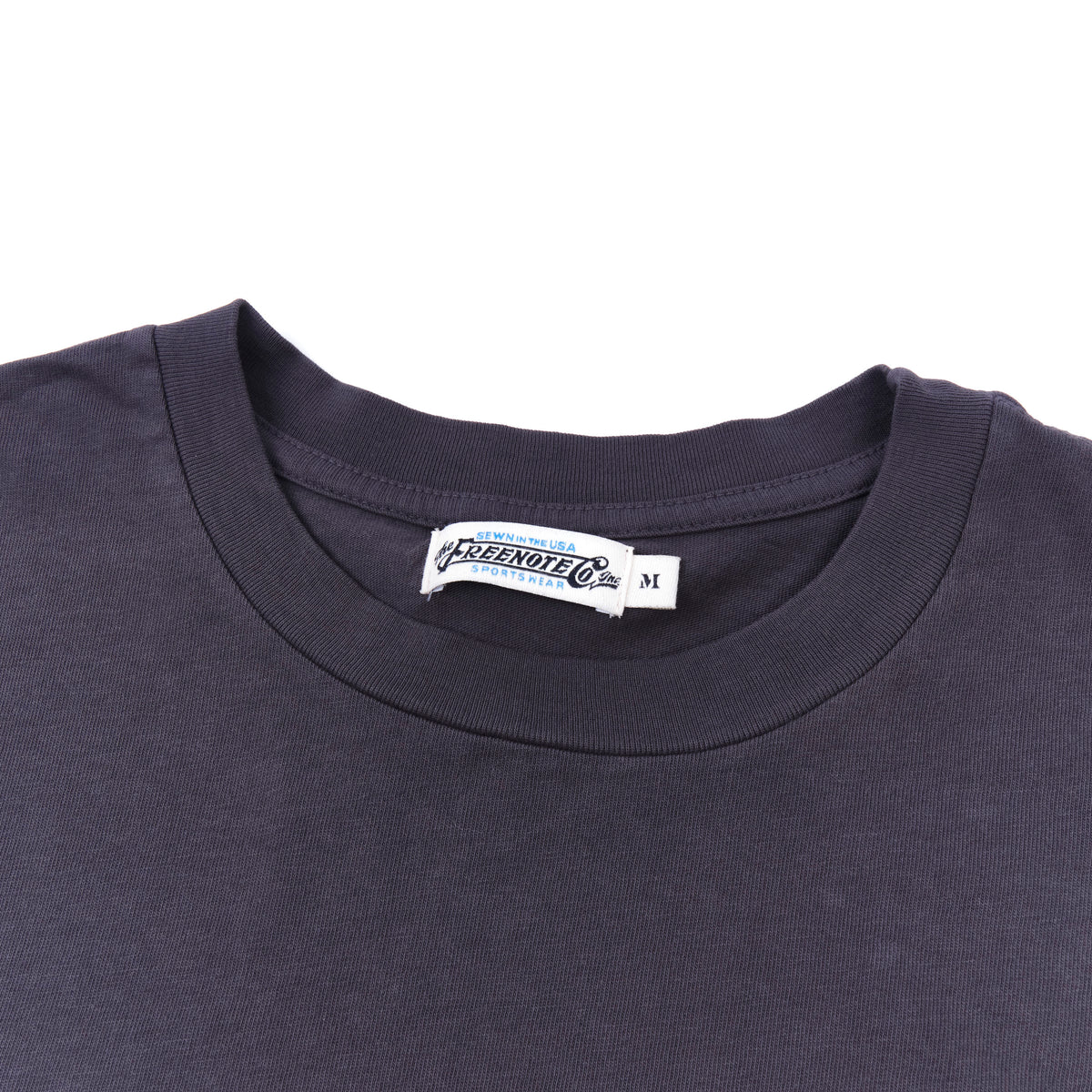 9 ounce Pocketless T-Shirt Vintage Grey Blue