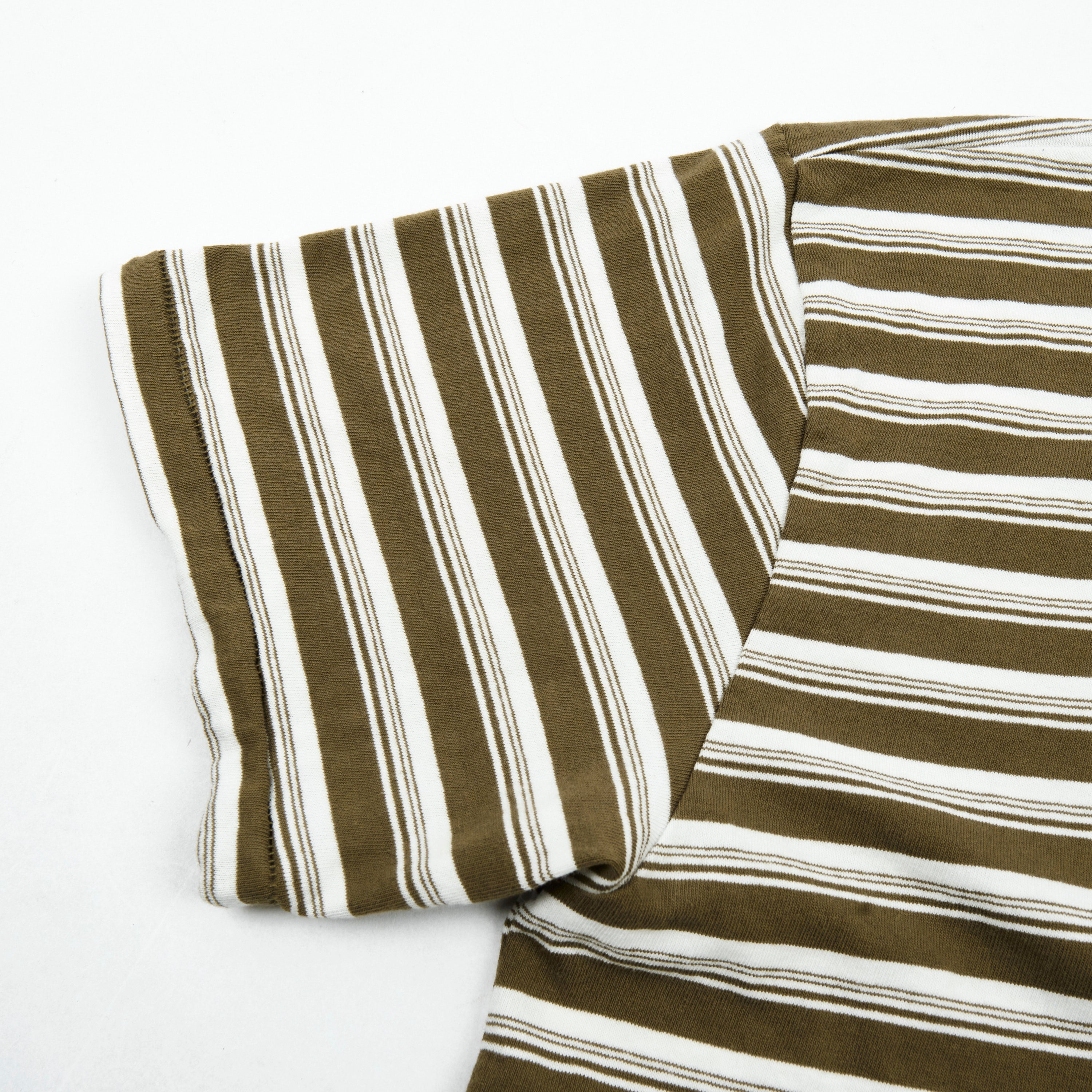 Speed Tee Olive Stripe