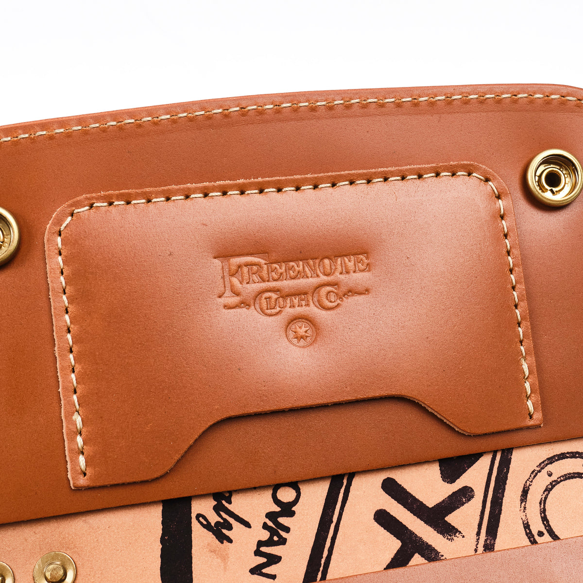 GOLDEN AGE SUPPLY CO. - MARYAM SHELL CORDOVAN NATURAL - TRUCKER WALLET