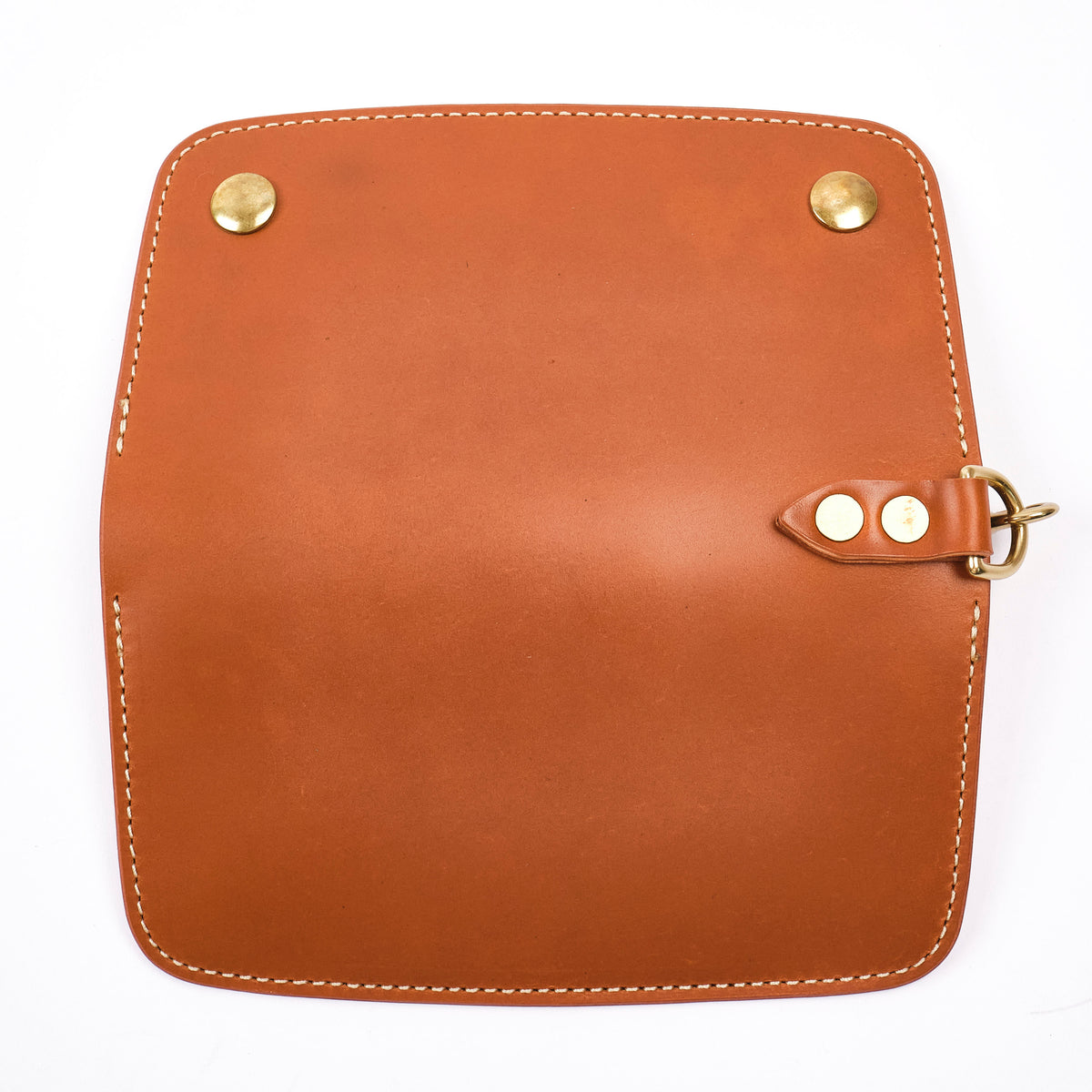 GOLDEN AGE SUPPLY CO. - MARYAM SHELL CORDOVAN NATURAL - TRUCKER WALLET