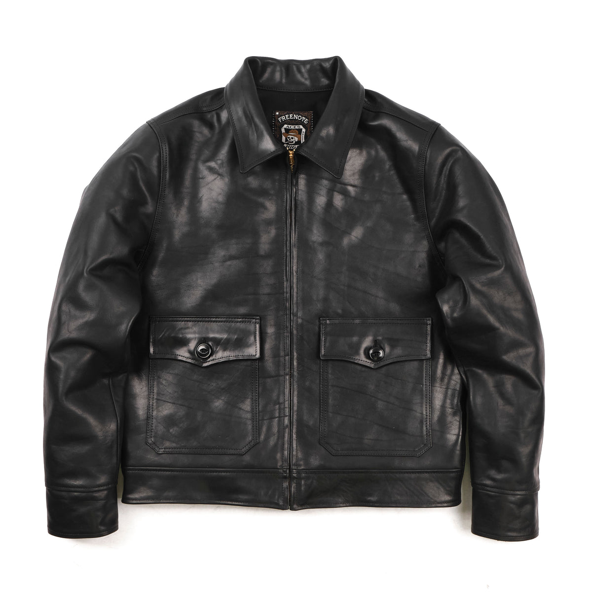 Alcorn Black Bull Leather