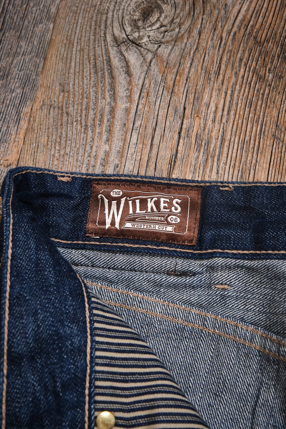 Wilkes Western 11 Ounce Memphis Blue Rinsed