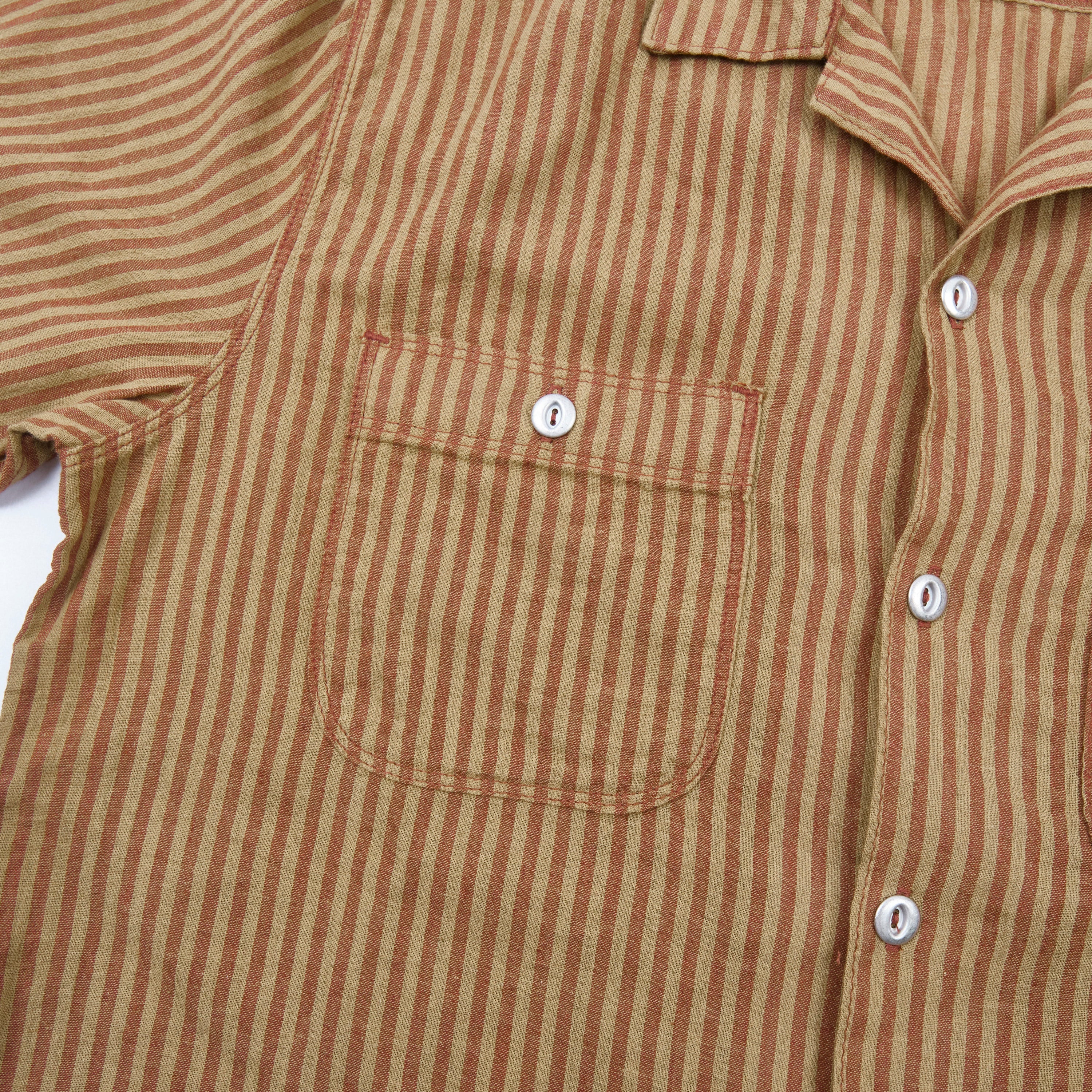 Dayton Terracotta Stripe