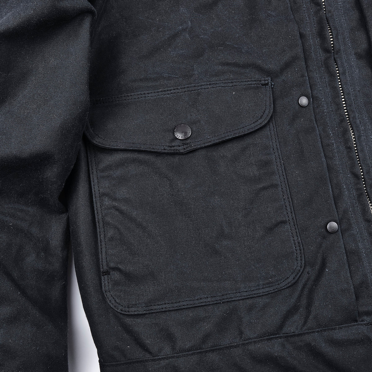 Faro Jacket 10 Ounce Black Waxed Canvas