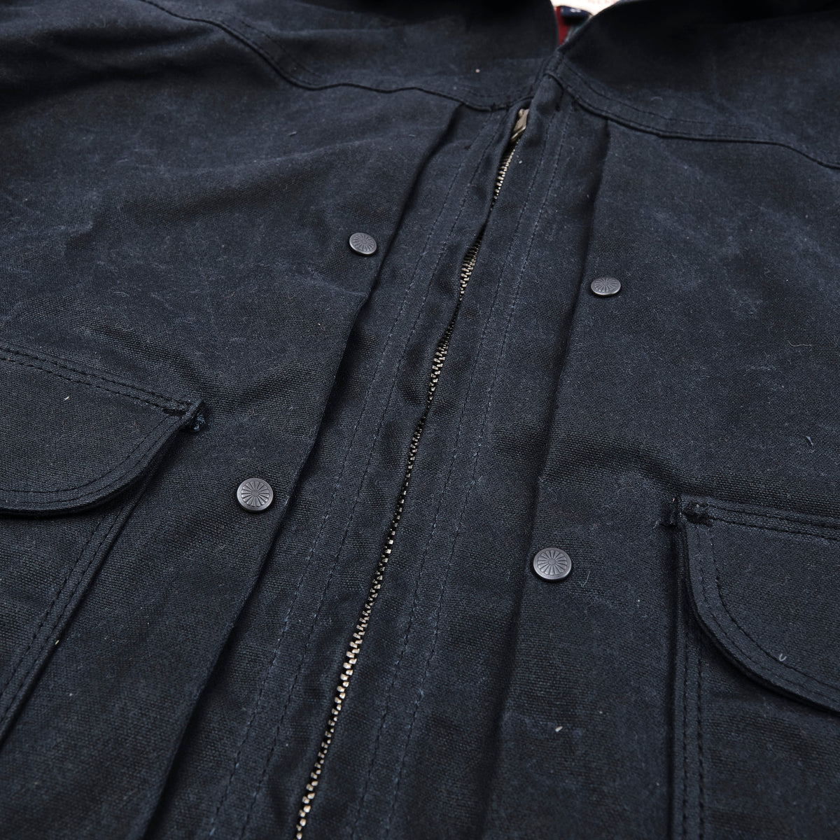 Faro Jacket 10 Ounce Black Waxed Canvas