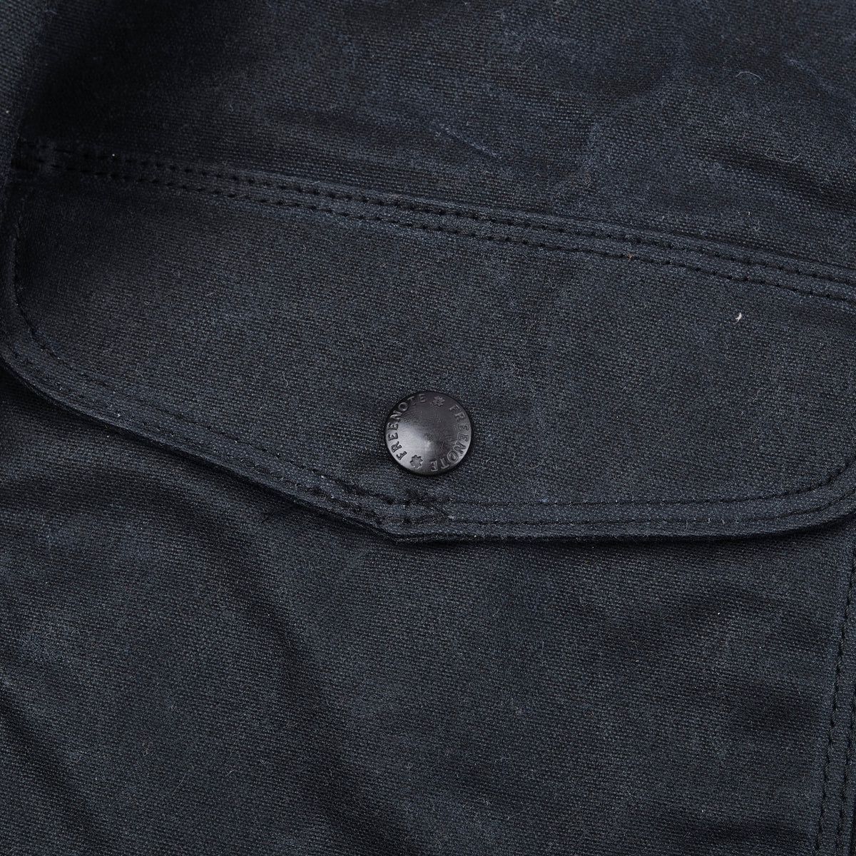 Faro Jacket 10 Ounce Black Waxed Canvas