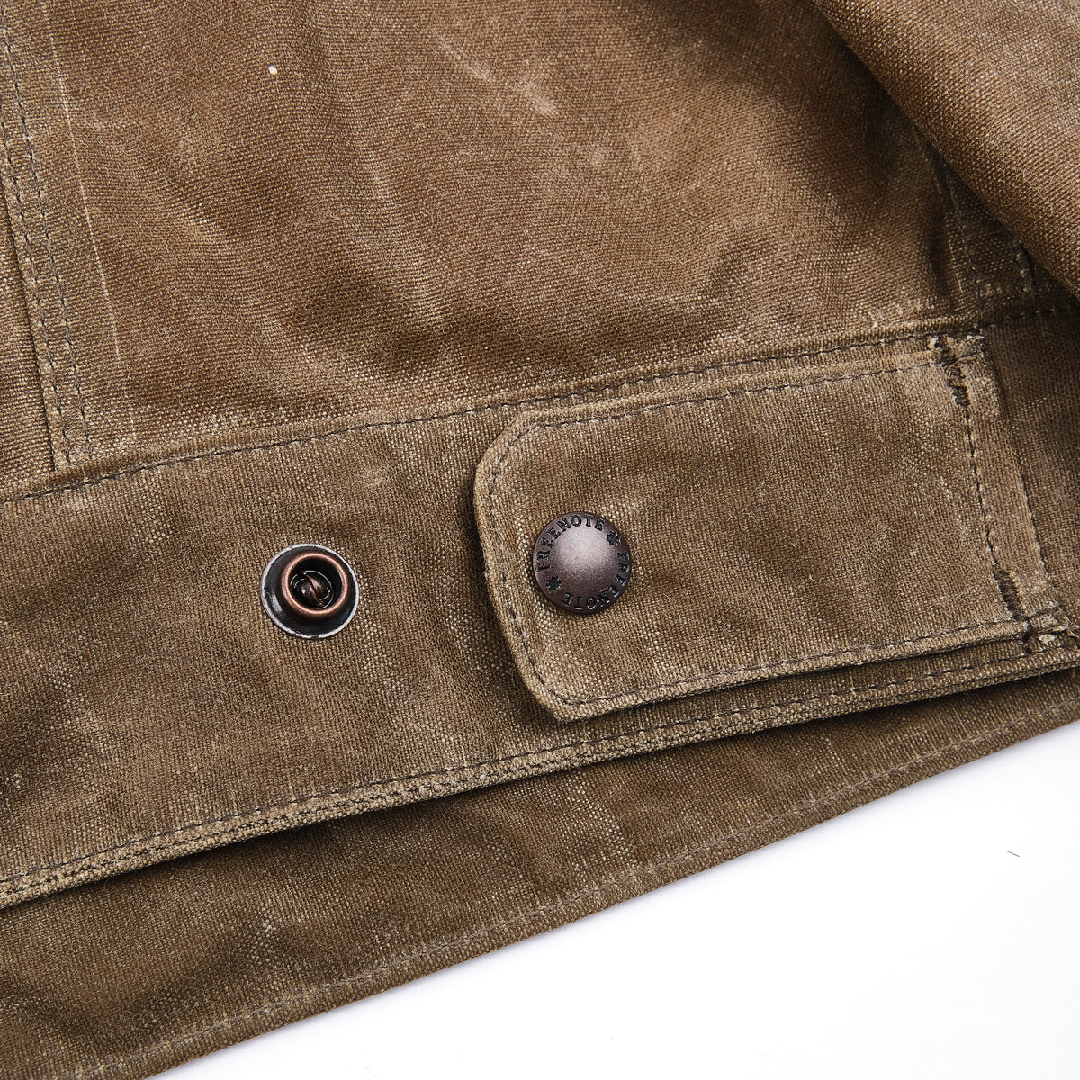 Faro Jacket 10 Ounce Tobacco Waxed Canvas