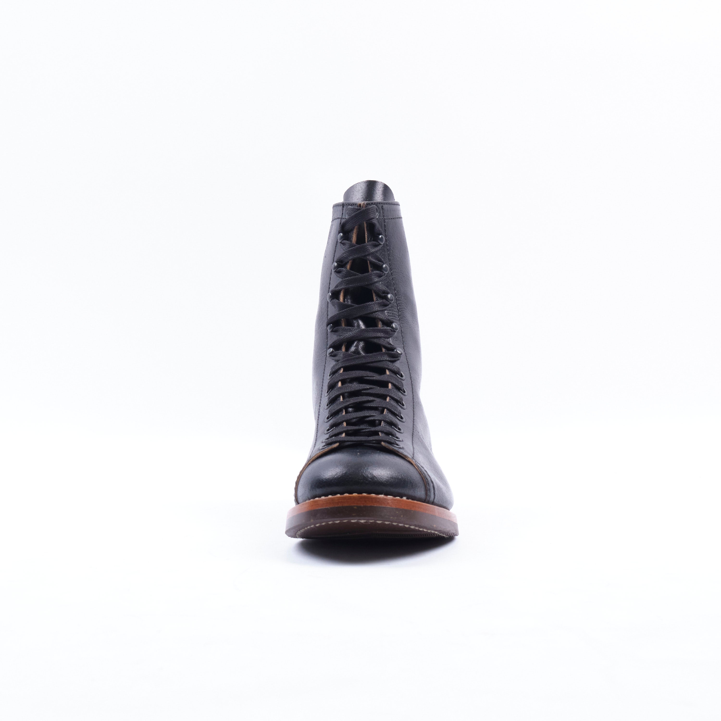 John Lofgren Fieldmaster Boot - Horween SHF Horsehide Black
