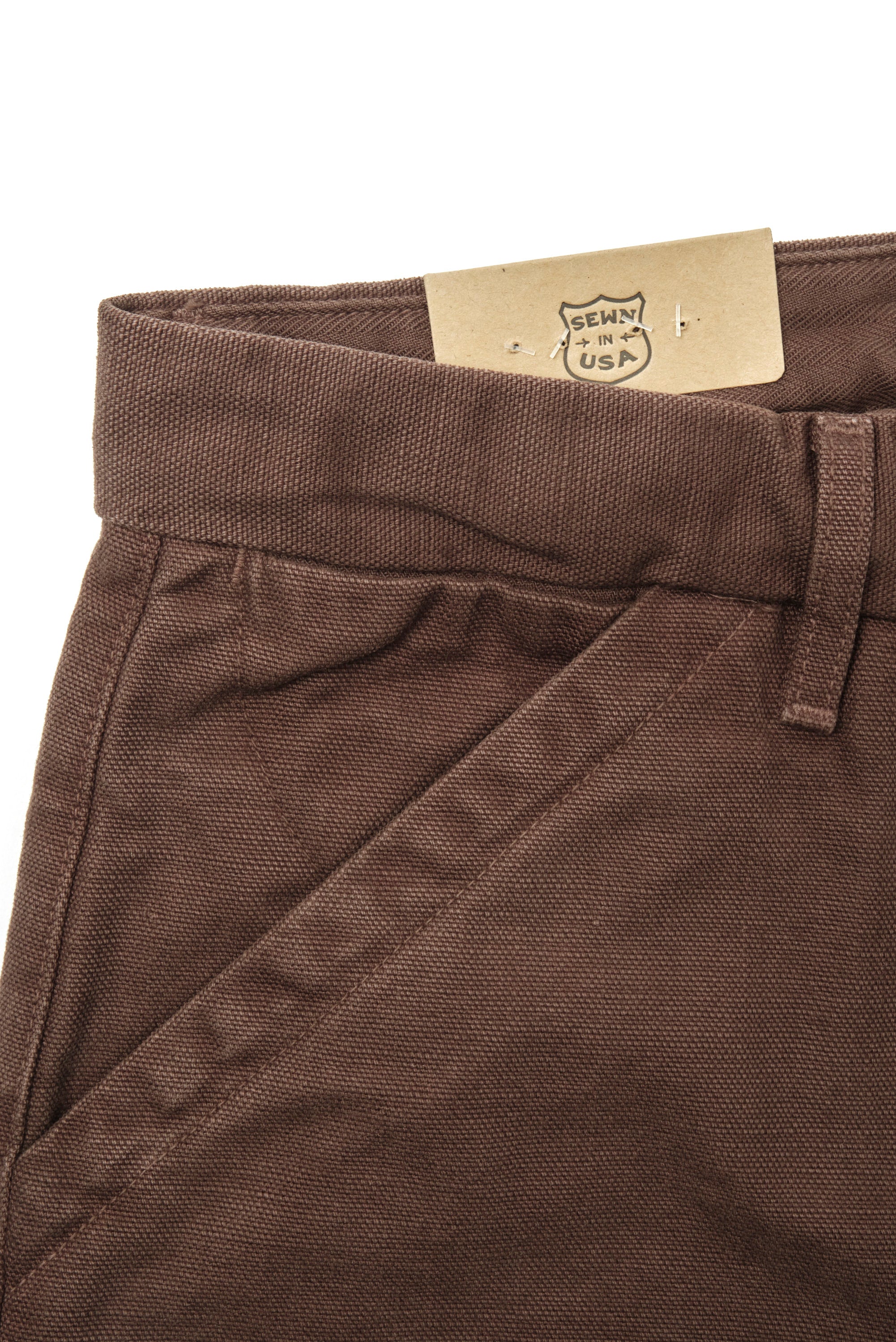 Workers Chino Slim Fit  14 Ounce Slub Bark