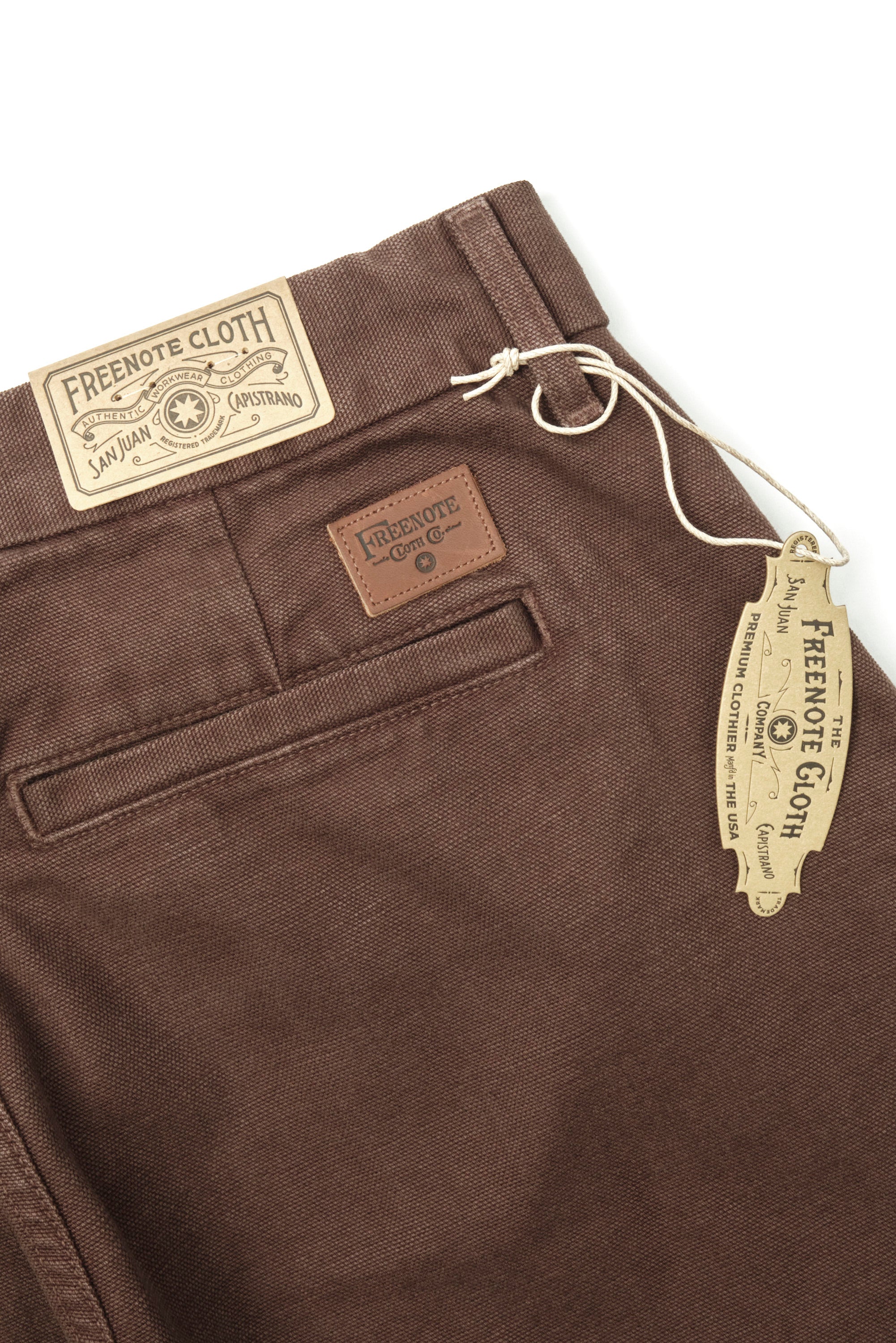 Workers Chino Slim Fit  14 Ounce Slub Bark