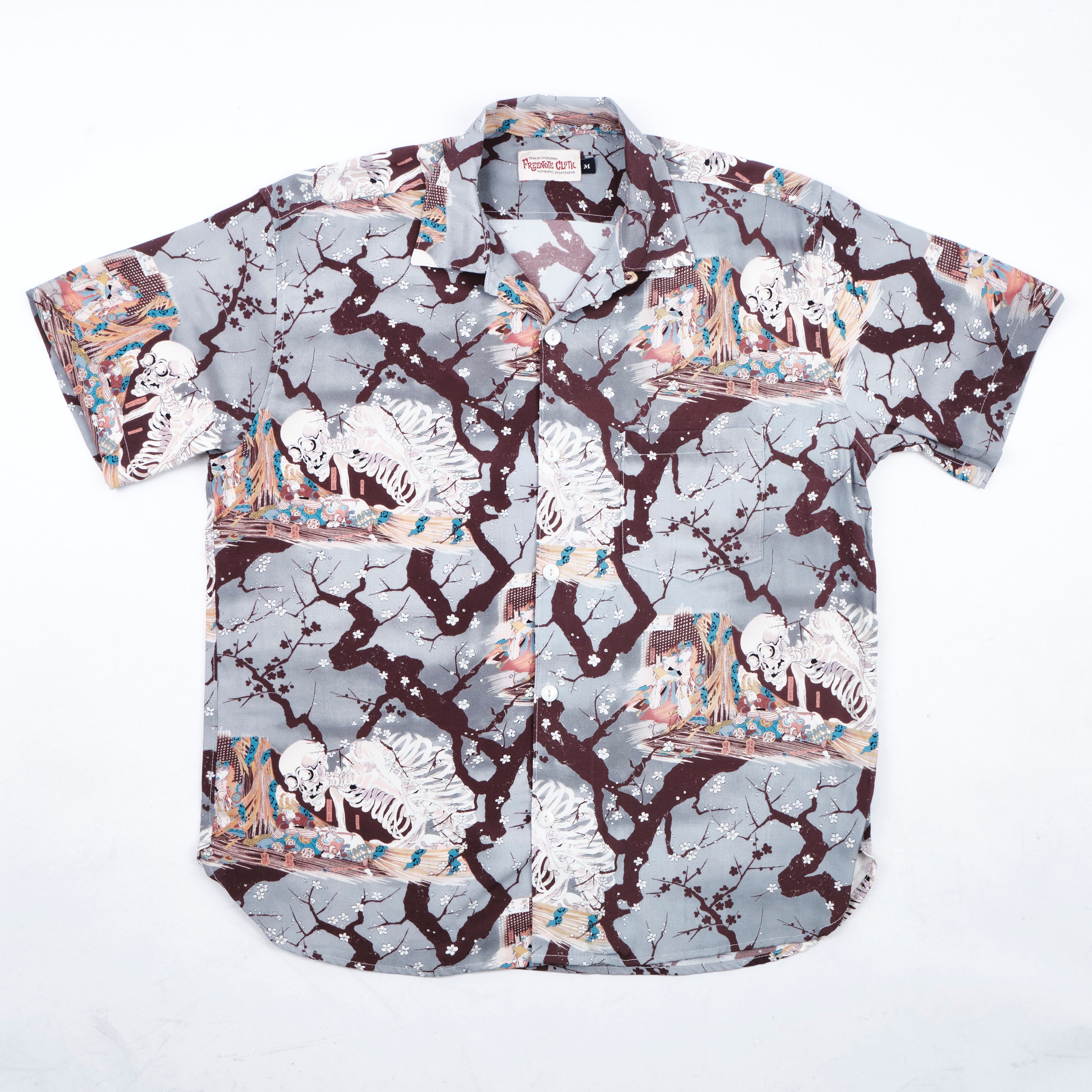 Hawaiian Light Blue Skeleton