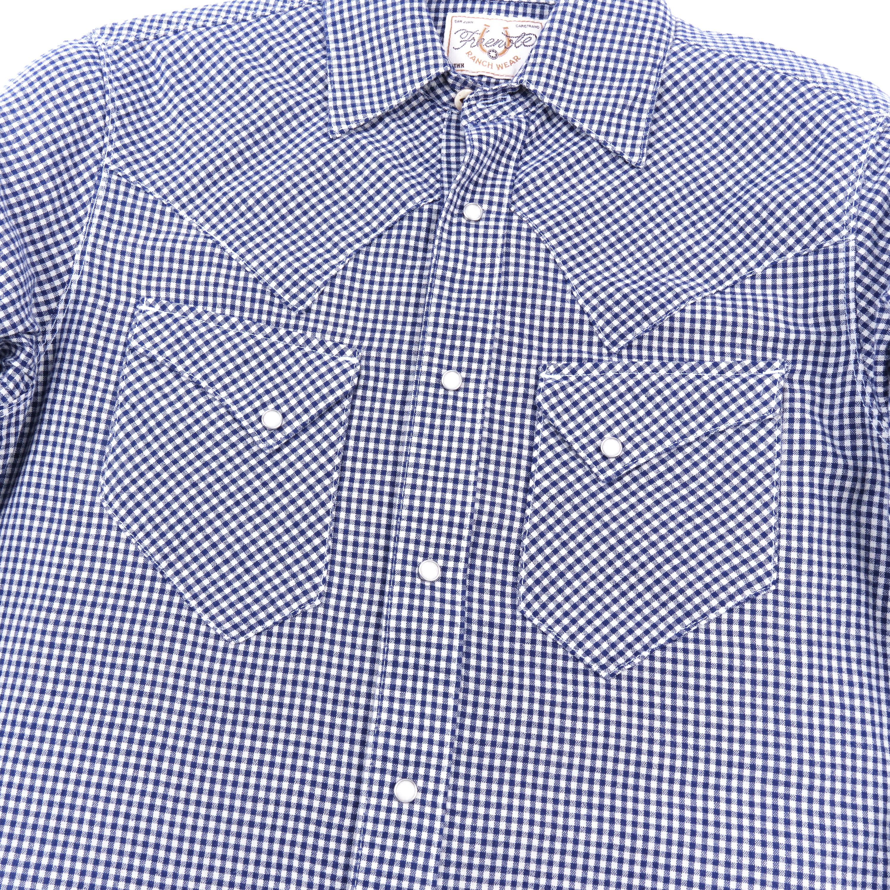 Northfork SS Blue Gingham