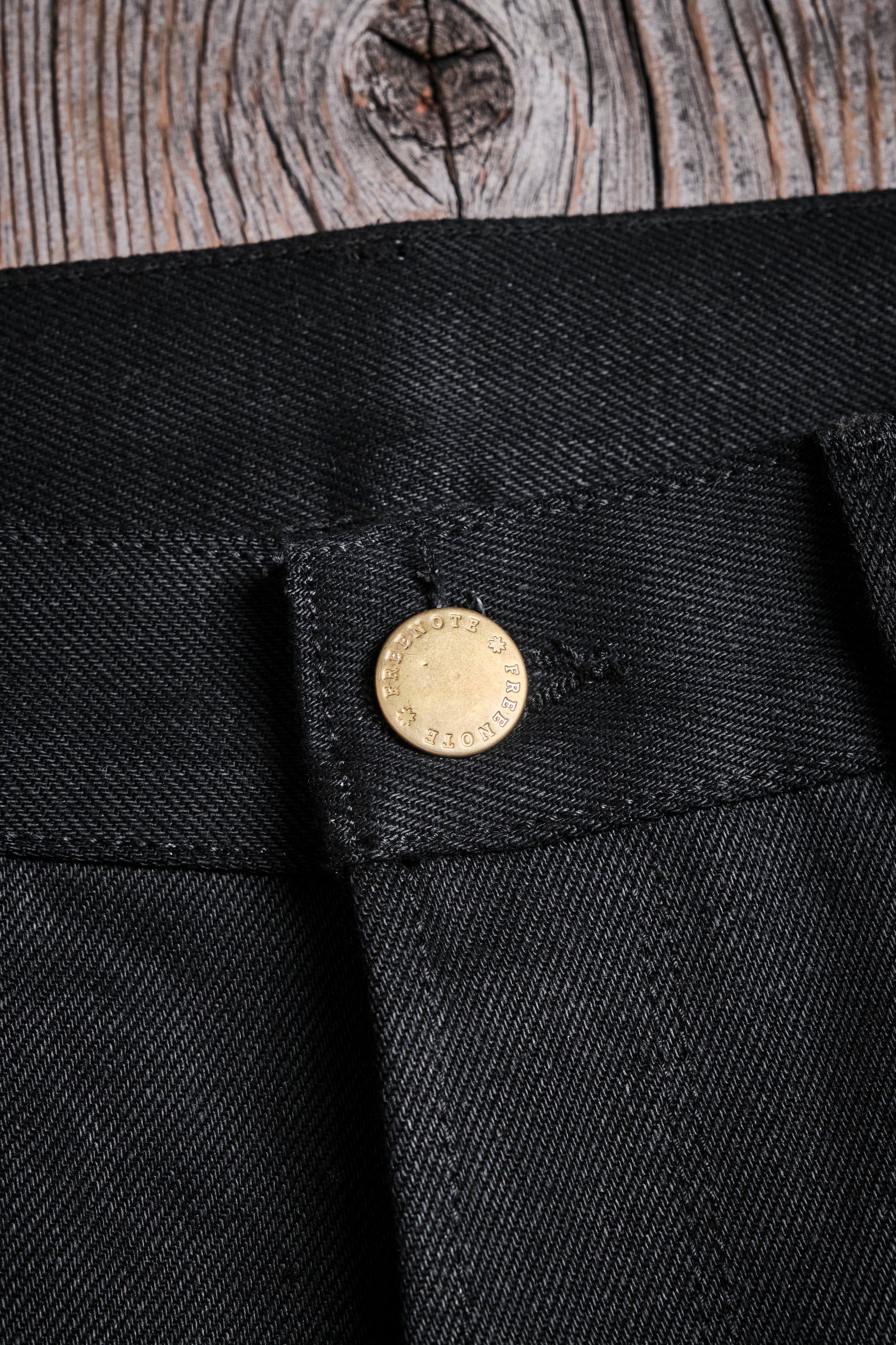 Portola Classic Taper 15.75 Ounce Black Denim