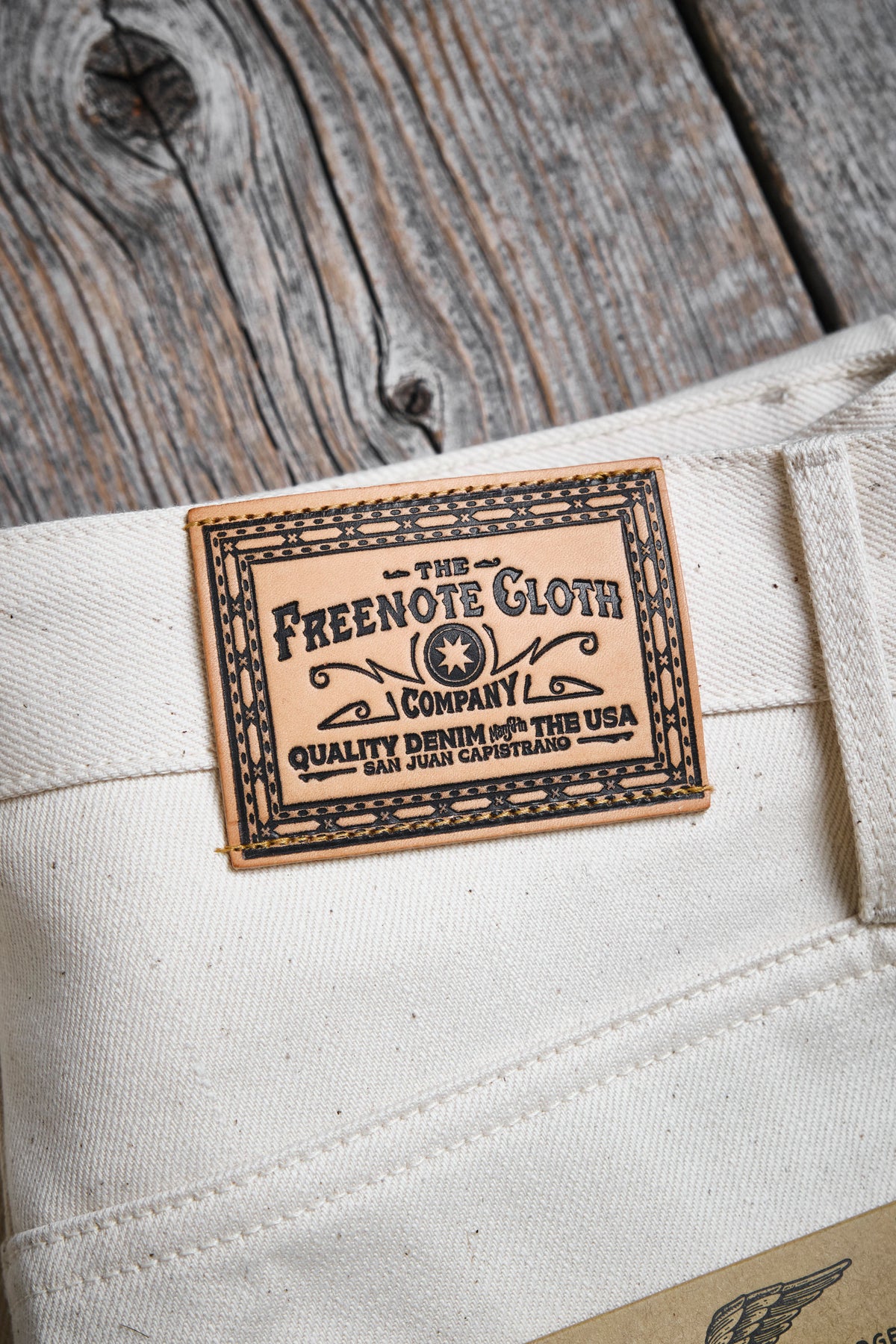 Modesto 14 Ounce Ecru Denim