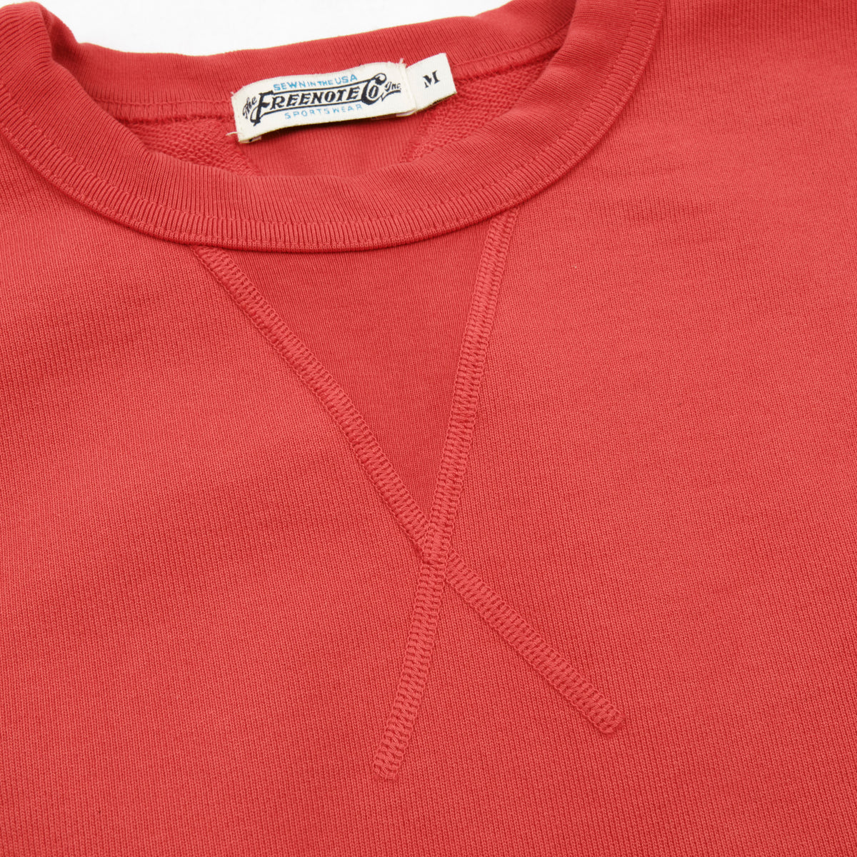 DECK SWEATSHIRT VINTAGE RED