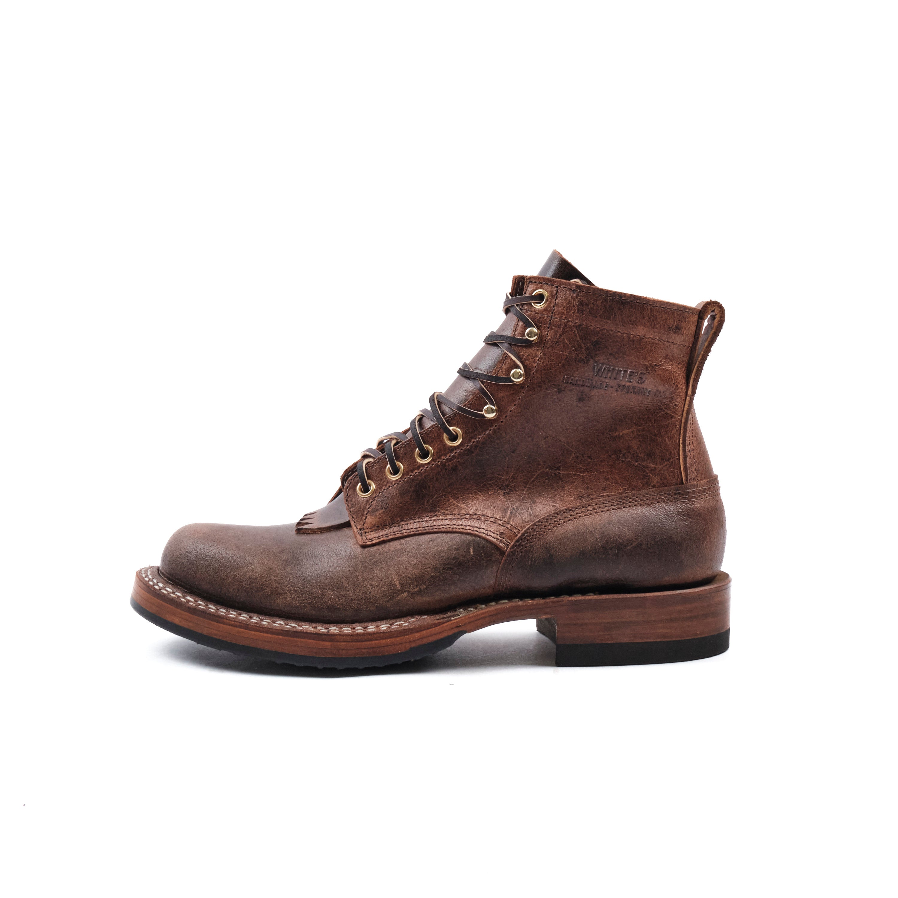 FREENOTE CLOTH X WHITE'S BOOTS - 55 LAST CRUISER BOOT - C.F. STEAD CRAZY COW