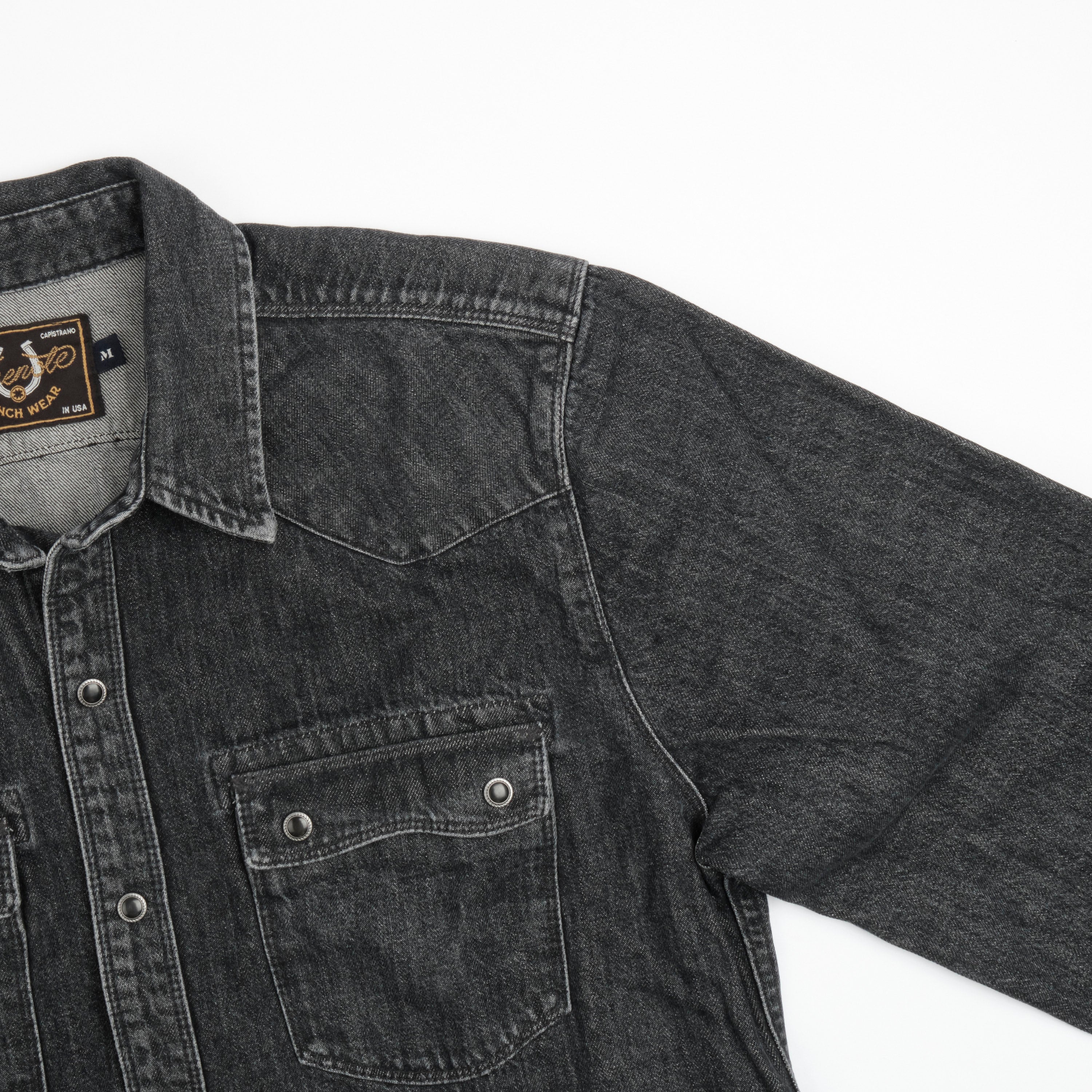 Modern Western 11 Ounce Black Stone Washed Denim