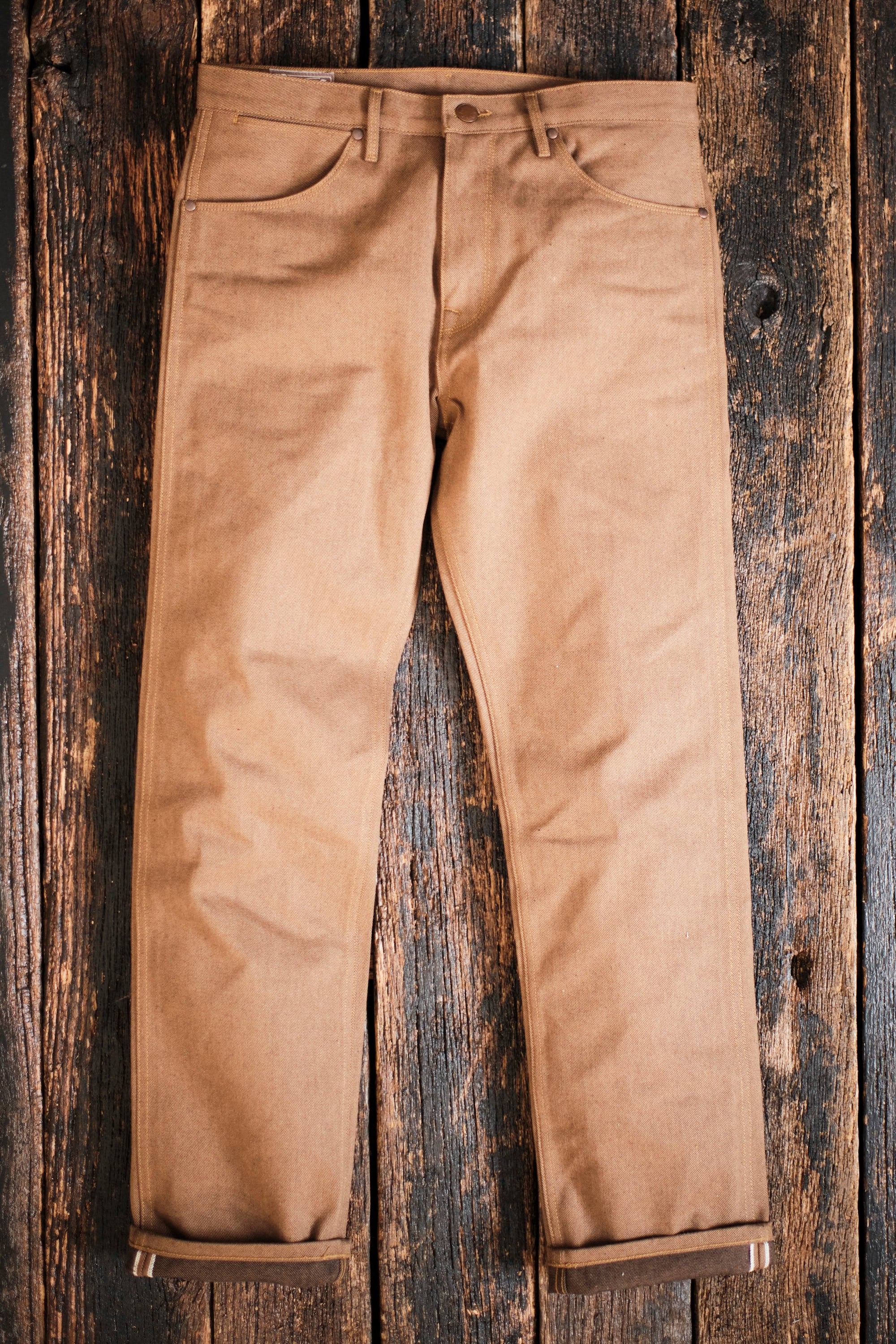 Wilkes Western <span>15 Ounce Brown Denim </span>