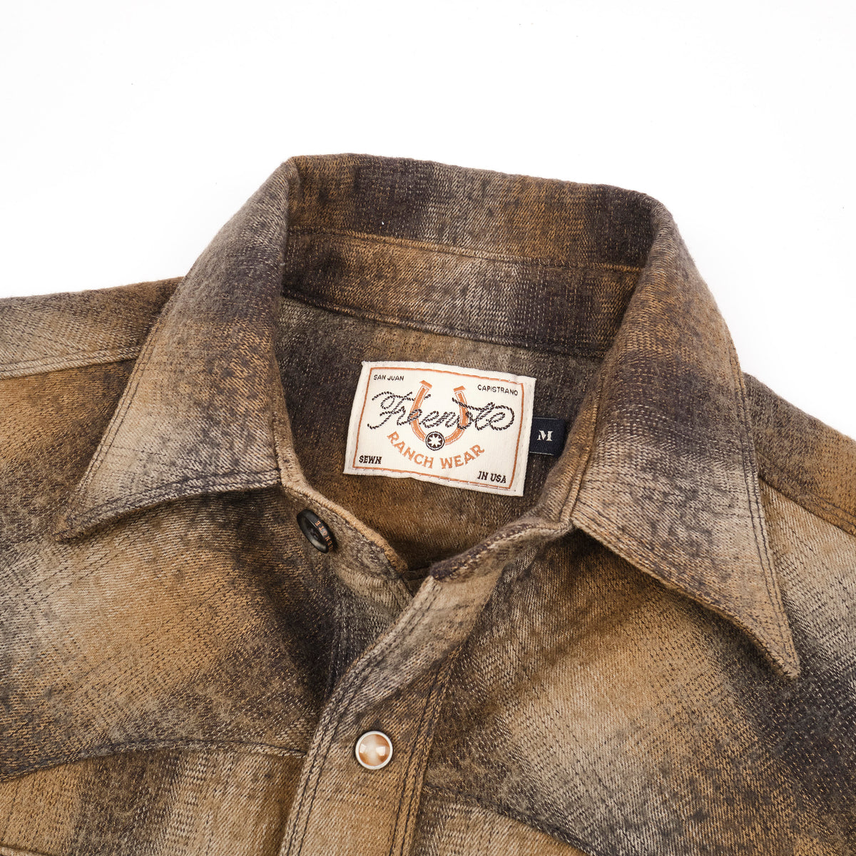 Western Scout Brown Shadow Plaid