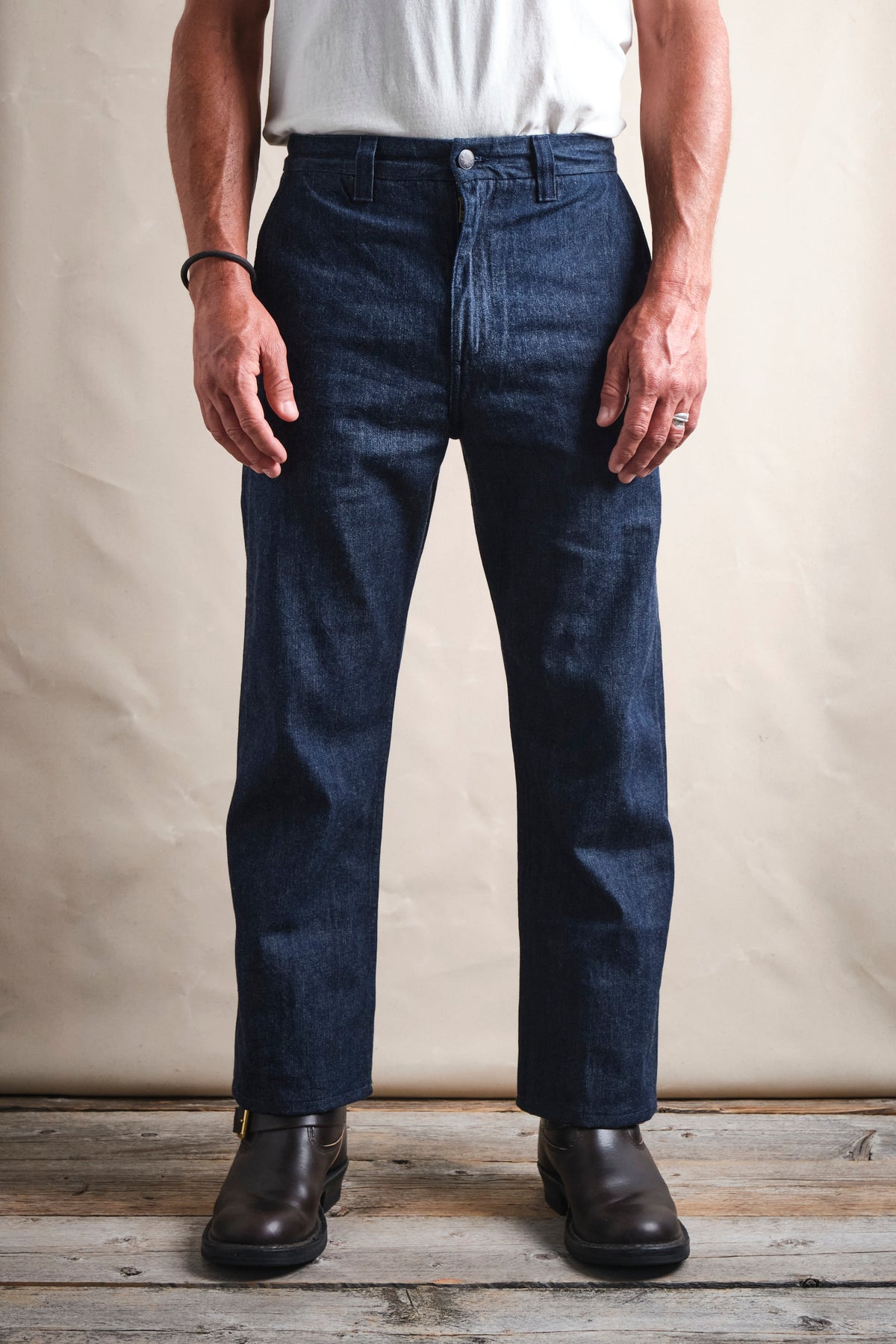Deck Pant 11 Ounce 1900s Rinsed Denim