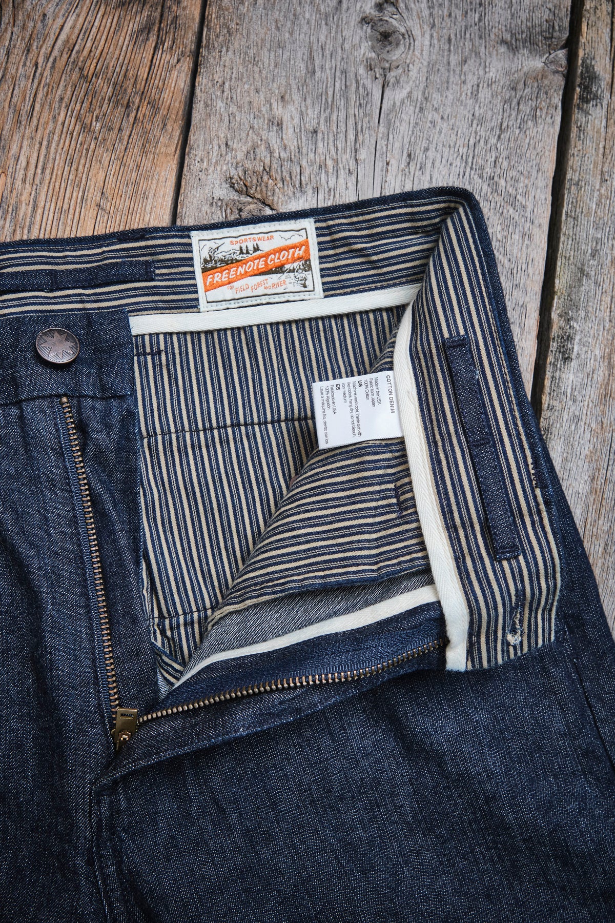 Deck Pant 11 Ounce 1900s Rinsed Denim