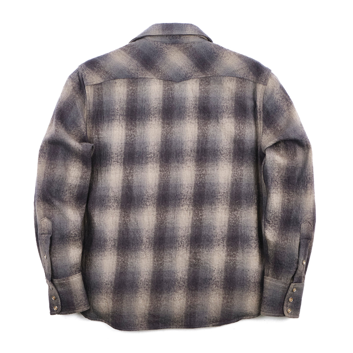 Western Scout Charcoal Shadow Plaid