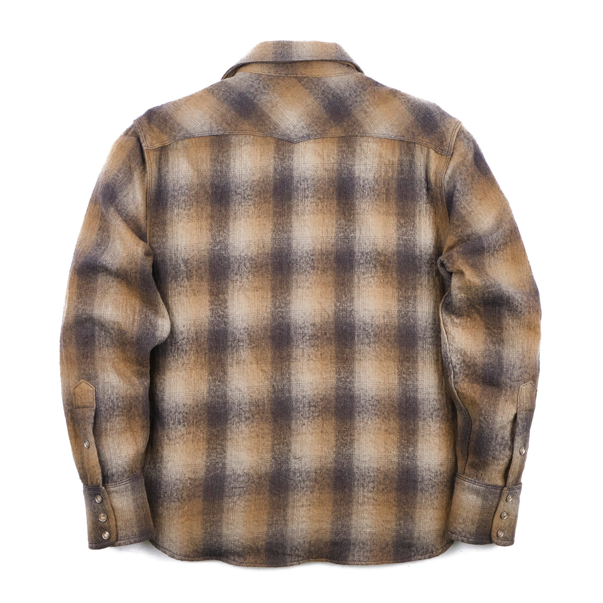 Western Scout Brown Shadow Plaid