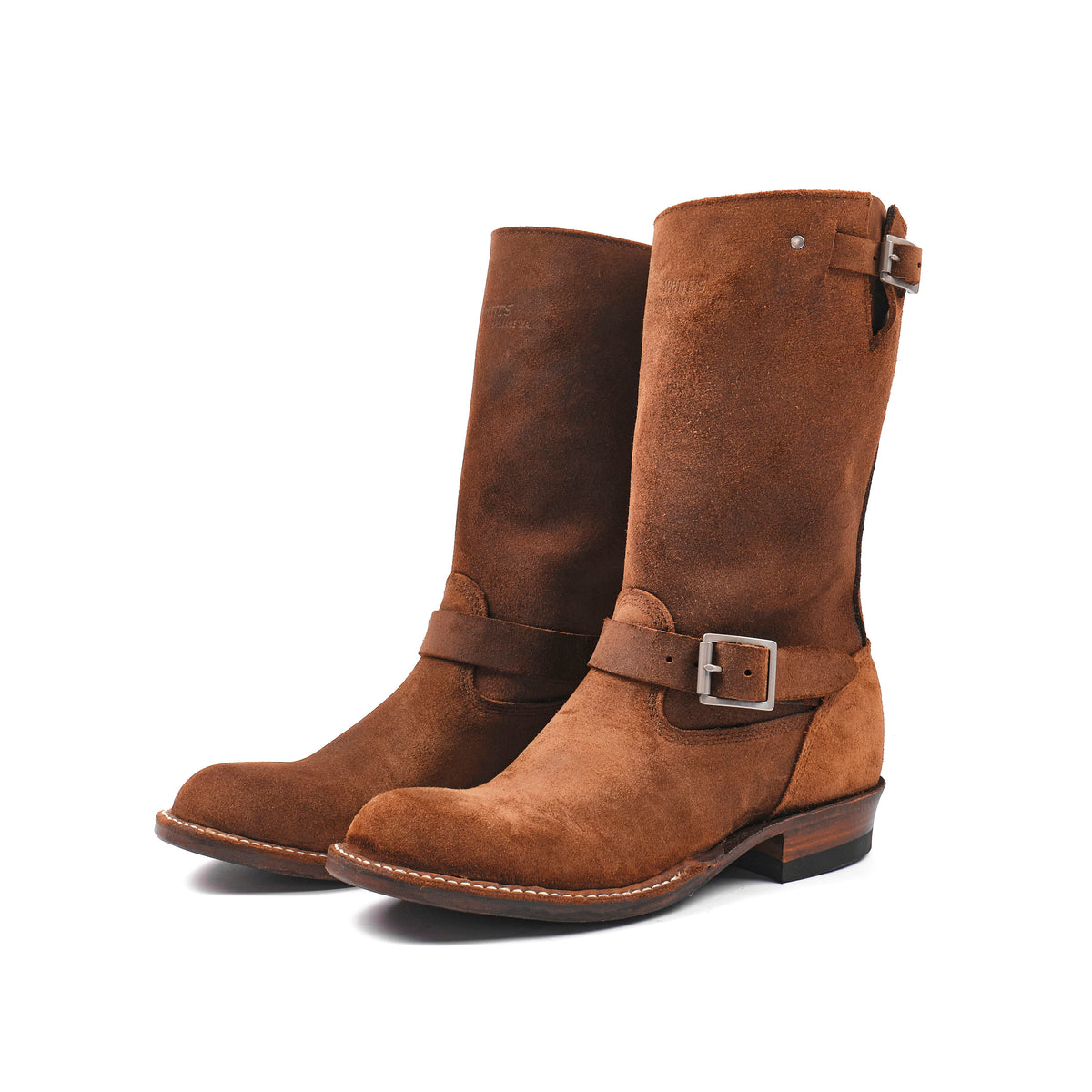 FREENOTE CLOTH X WHITE'S BOOTS - 1970 LAST ENGINEER - DISTRESSED ROUGHOUT