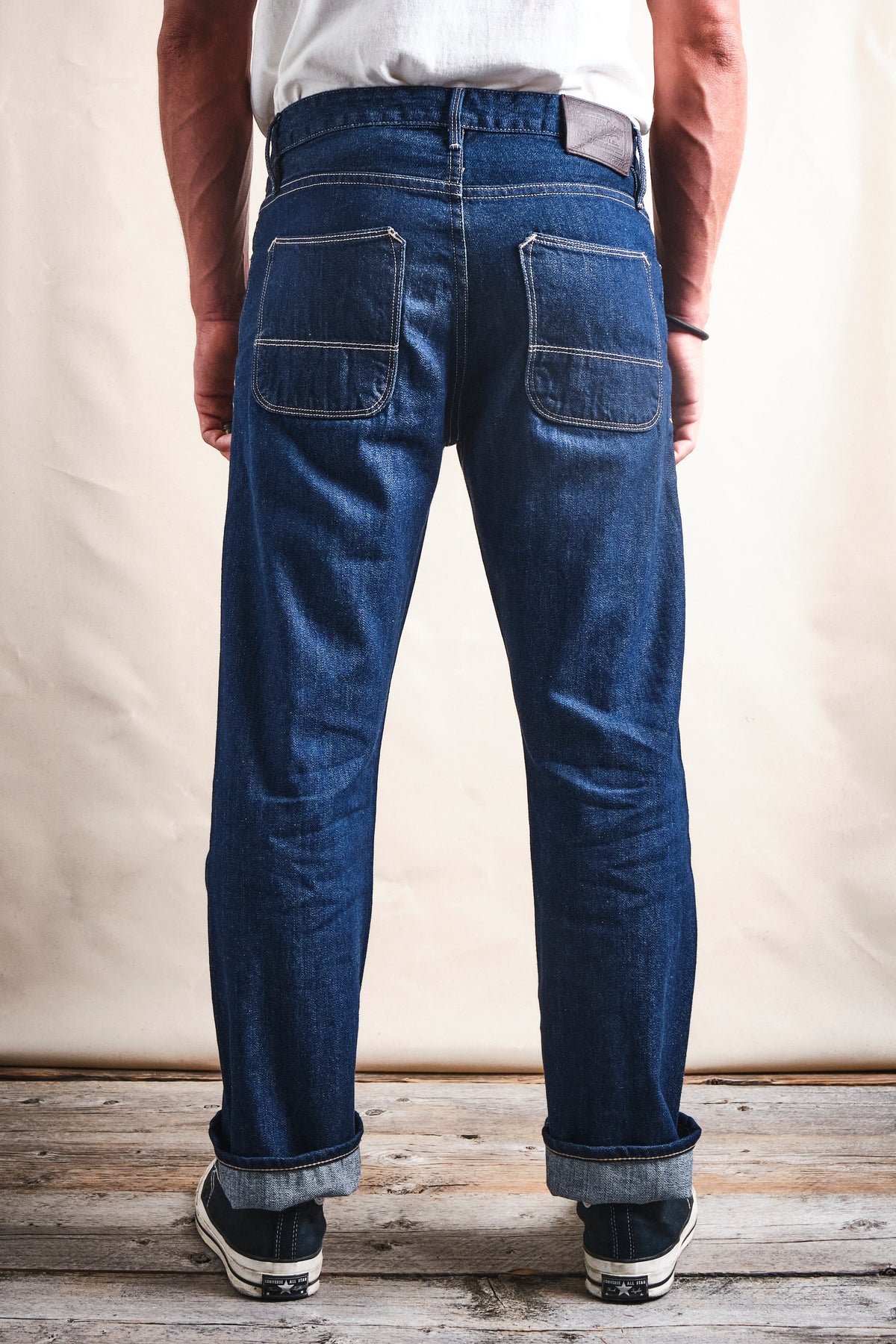 Belford Straight 11 Ounce Memphis Blue Rinsed