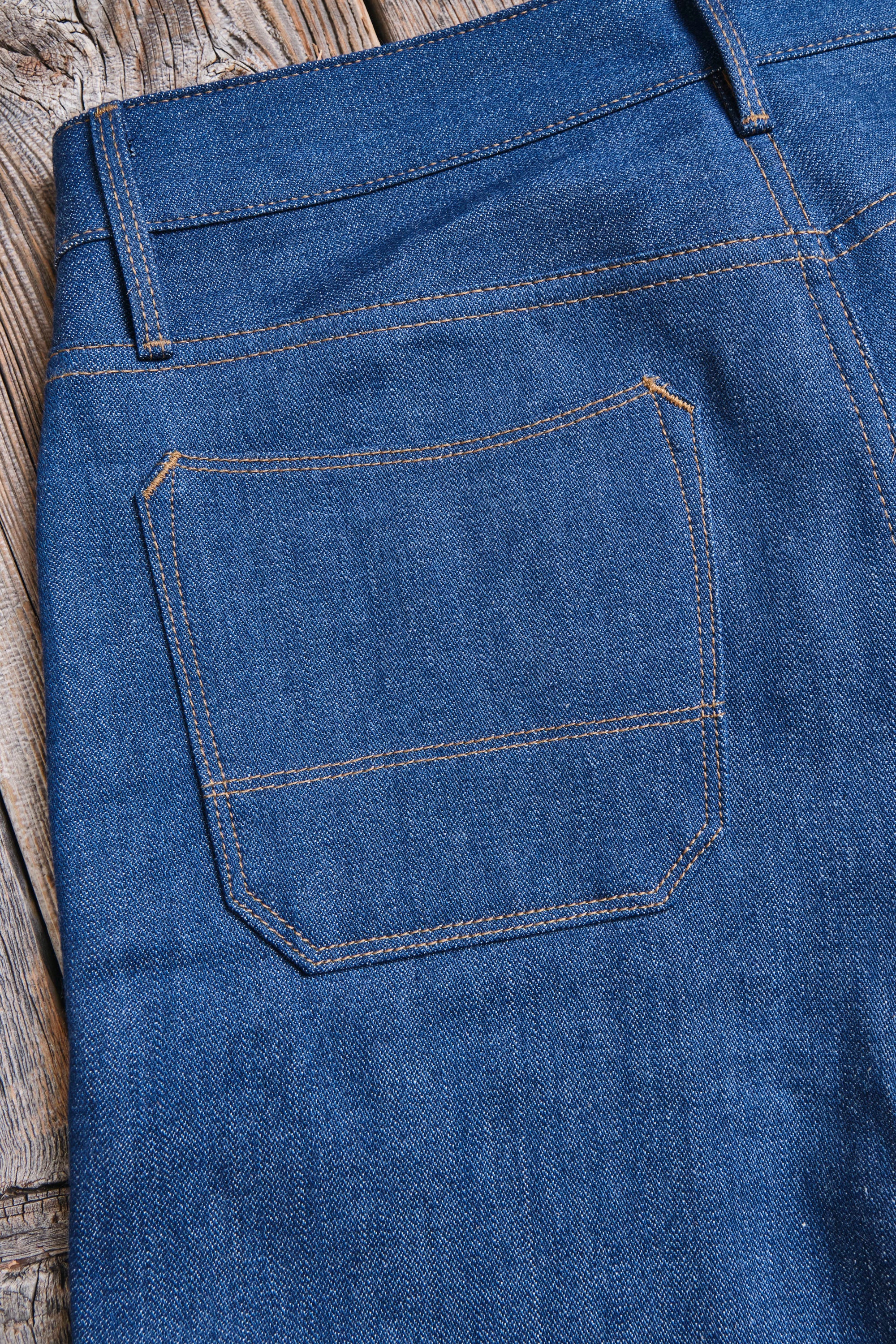 Trabuco Classic Straight <span> 12 Ounce Vintage Blue Denim </span>