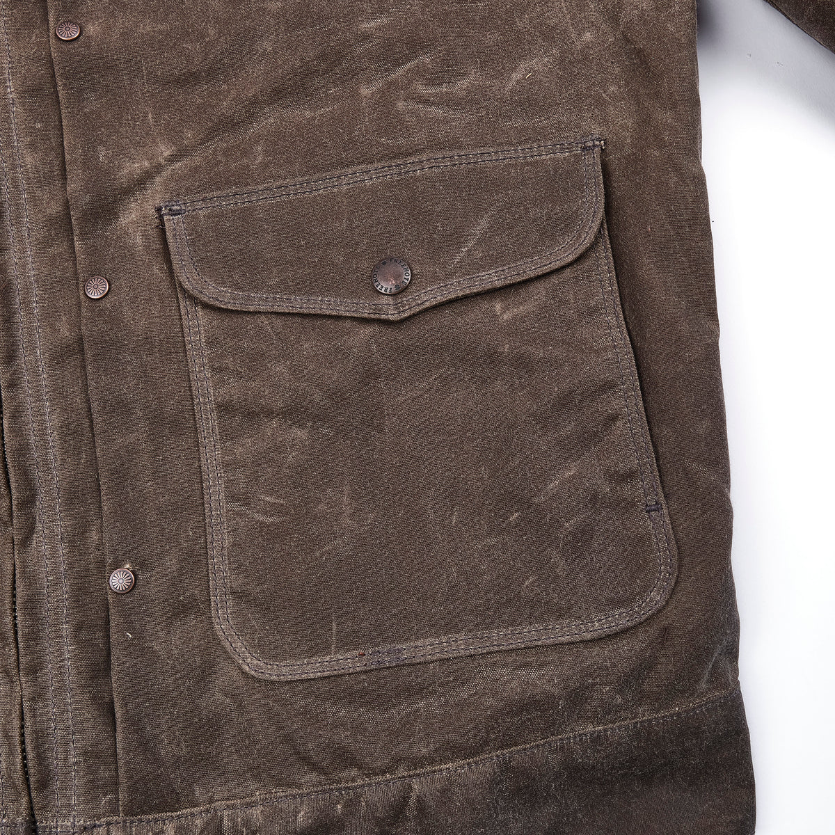 Faro Jacket 10 Ounce Oak Waxed Canvas