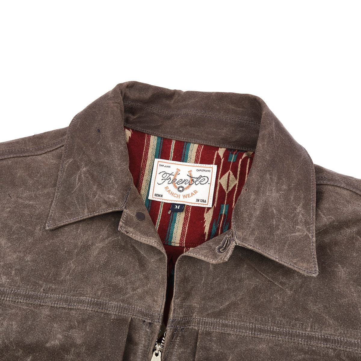 Faro Jacket 10 Ounce Oak Waxed Canvas