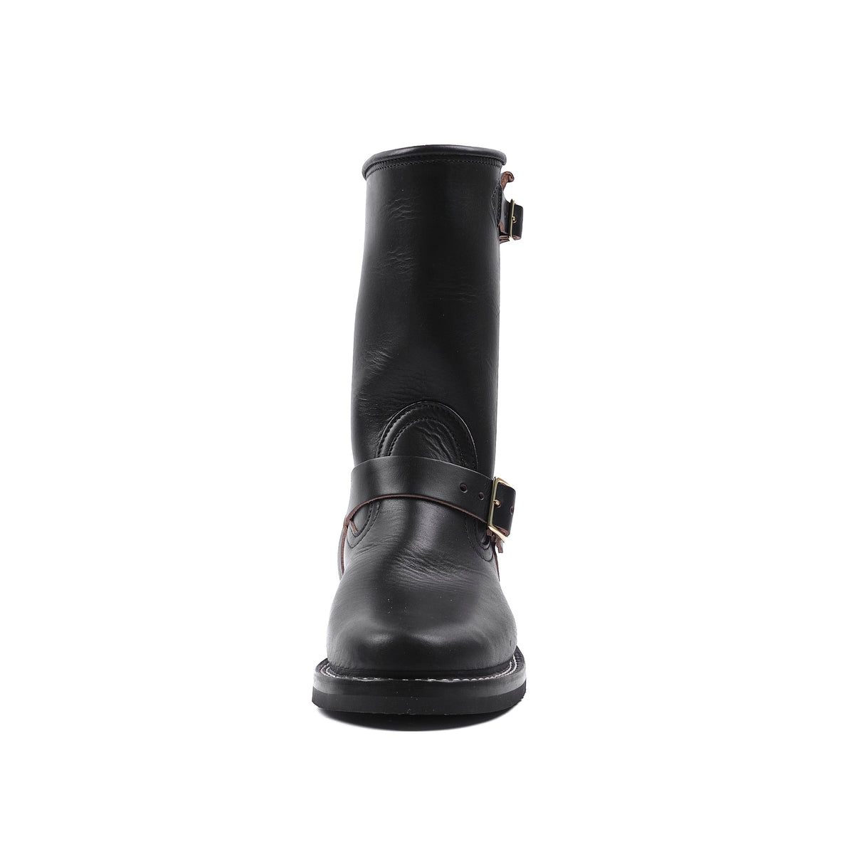 NICKS BOOTS - THE BRAKEMAN 1925 ENGINEER - HORWEEN BLACK CHROMEXCEL