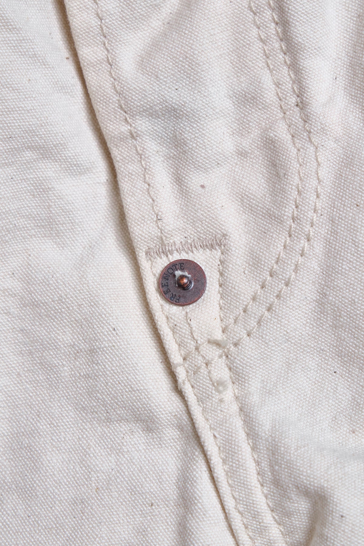 Modesto Buckleback 11 Ounce Natural Rinsed Canvas