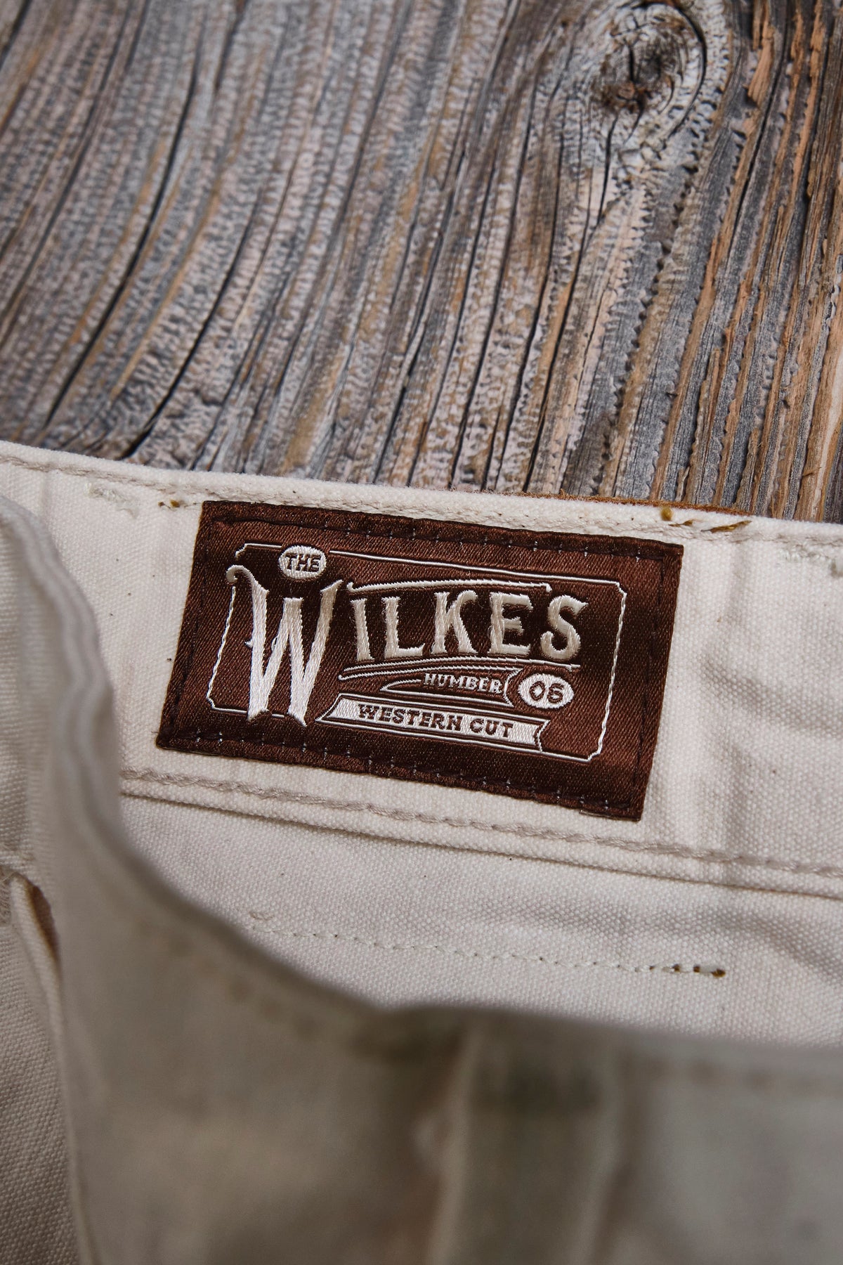 Wilkes Western 11 Ounce Natural Rinsed Canvas