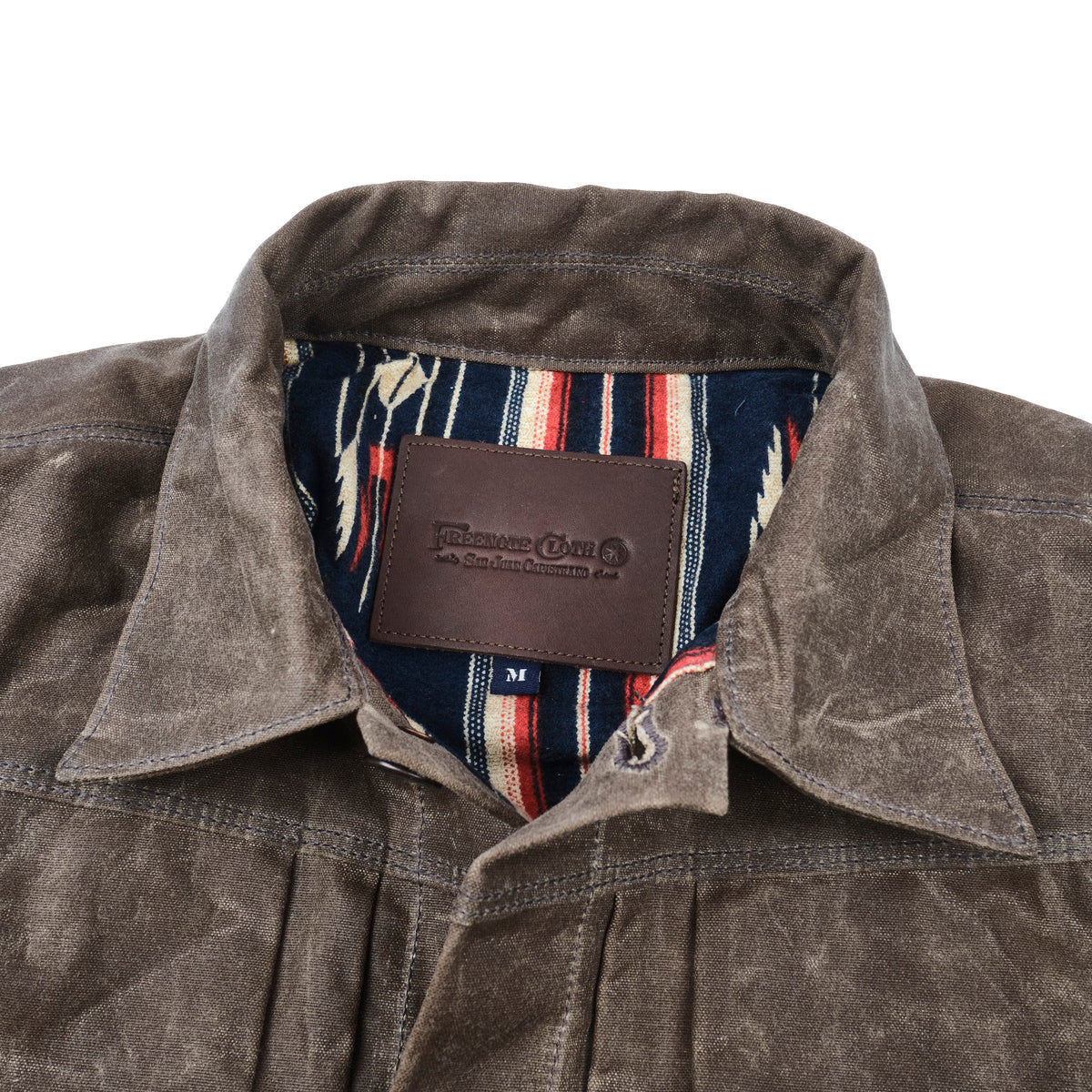 Riders Jacket Waxed Canvas <span>Oak</span>